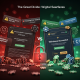 Digital art showing a split screen: one side depicts a frustrating, blocked online casino withdrawal interface with error messages, while the other shows a successful, fast withdrawal with a green checkmark, illustrating the difference between scam and legitimate platforms.