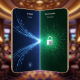 Dynamic split-screen digital interface comparing instant e-wallet deposits with secure bank transfer processing on a premium Malaysian online casino platform, highlighting speed and security.