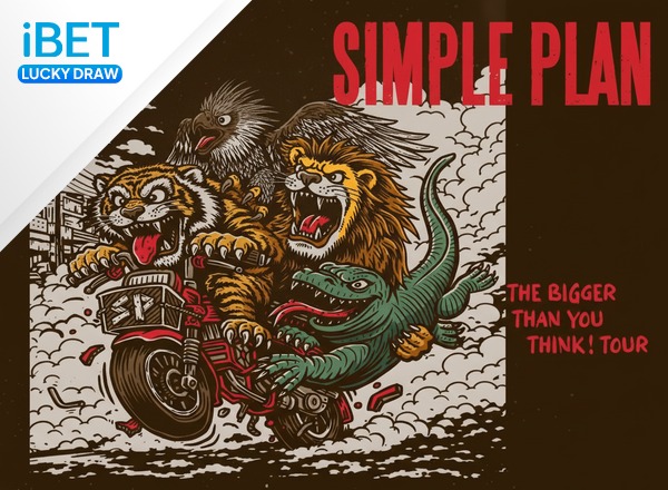Join the Simple Plan concert in Malaysia! Enter the lucky draw now to win exclusive VIP tickets!