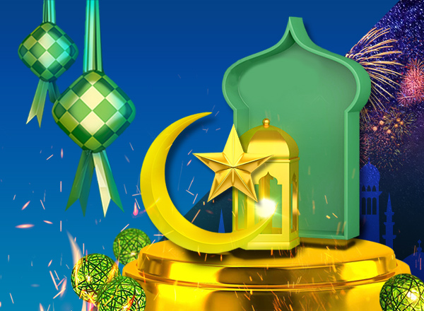 Hari Raya 50% Slot Deposit Bonus, Bonus Up To RM200